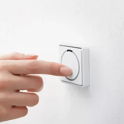 Fuga Lysd�mper LED 180 touch LK IR hvid