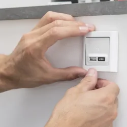 Fuga designramme 63 Soft 3M lodret hvid