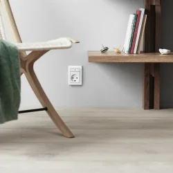 IHC WIRELESS FUGA STIKKONTAKT 13A HVID