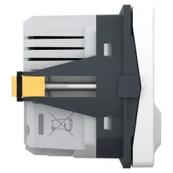 Fuga USB A+C lader, 1 modul, hvid