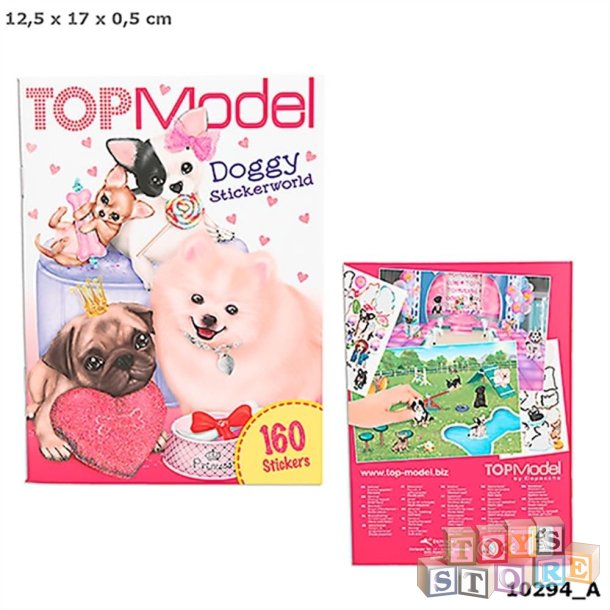 TOPModel Doggy Lomme- Stickerworld 0410294 