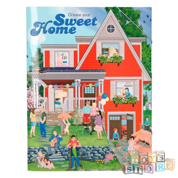 Create your Sweet Home klistermrkebog 045374