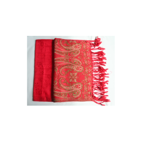 Pashmina rd med mnster