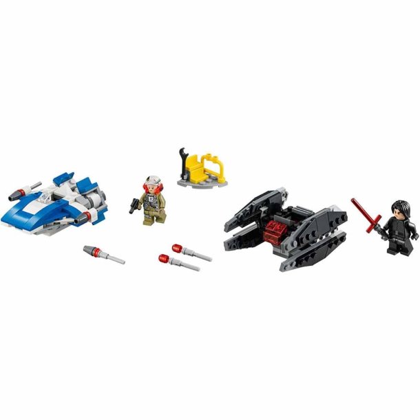 LEGO STARWARS A-wing&#153; mod TIE Silencer&#153; Microfighters 75196