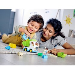 Skraldebil og genbrug 10945