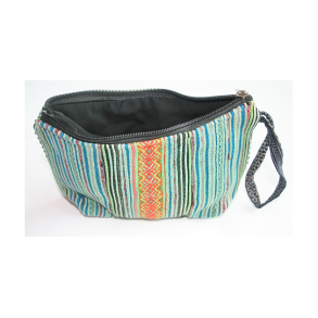 Taske Pung Kosmetikpung Penalhus hndlavet med strop