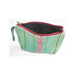 Taske Pung Kosmetikpung Penalhus hndlavet med strop