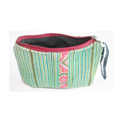 Taske Pung Kosmetikpung Penalhus hndlavet med strop