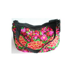 Taske stor hndlavet i friske farver