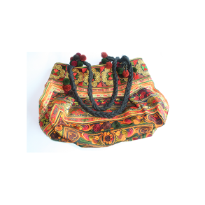 Taske stor hndlavet i friske farver