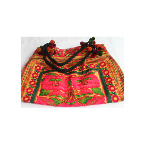 Taske stor hndlavet i friske farver