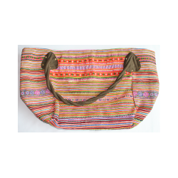 Taske stor hndlavet i friske farver