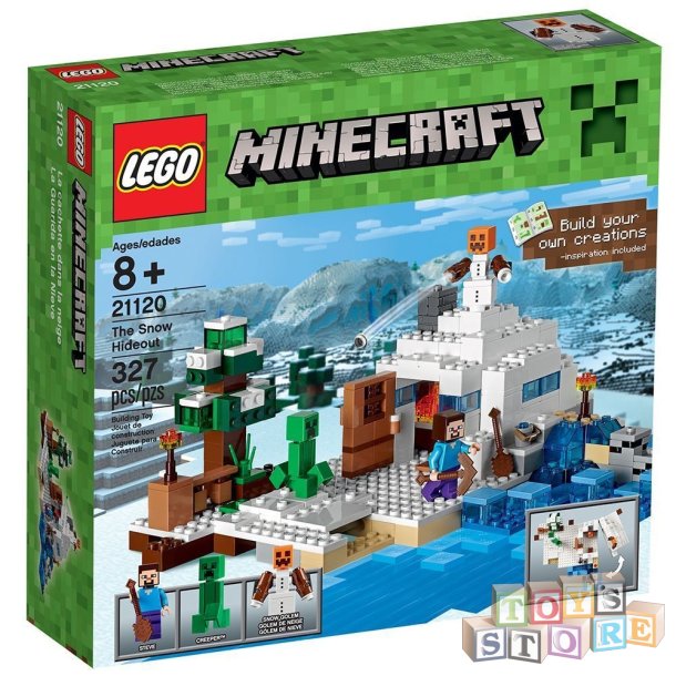 LEGO MINECRAFT Sneskjulestedet 21120