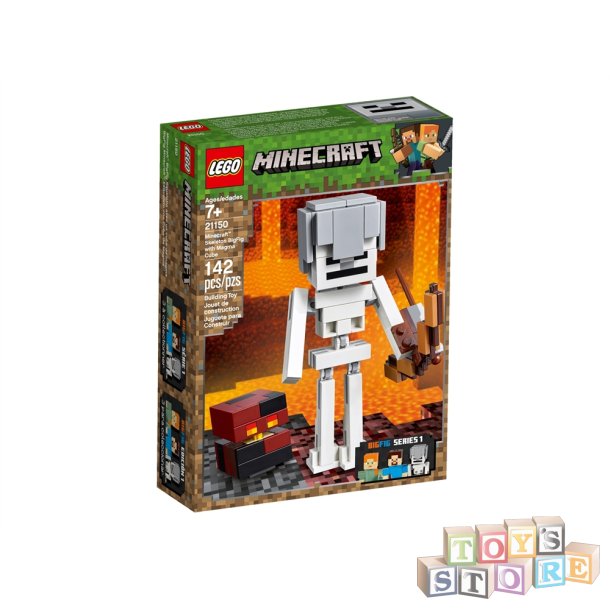 LEGO MINECRAFT Stor skeletfigur med magmakubus 21150