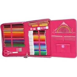 Depesche TOPModel - XXL Pencil Case - Friends - Pink