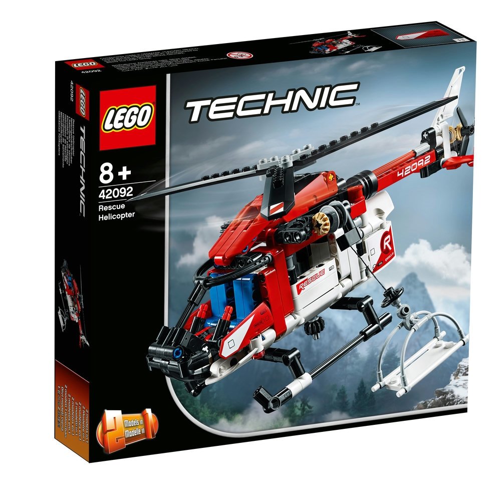 Lego Technic Hovercraft 42002 42092 Rescue Helicopter