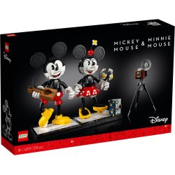 Bygbare Mickey Mouse og Minnie Mouse-figurer 43179