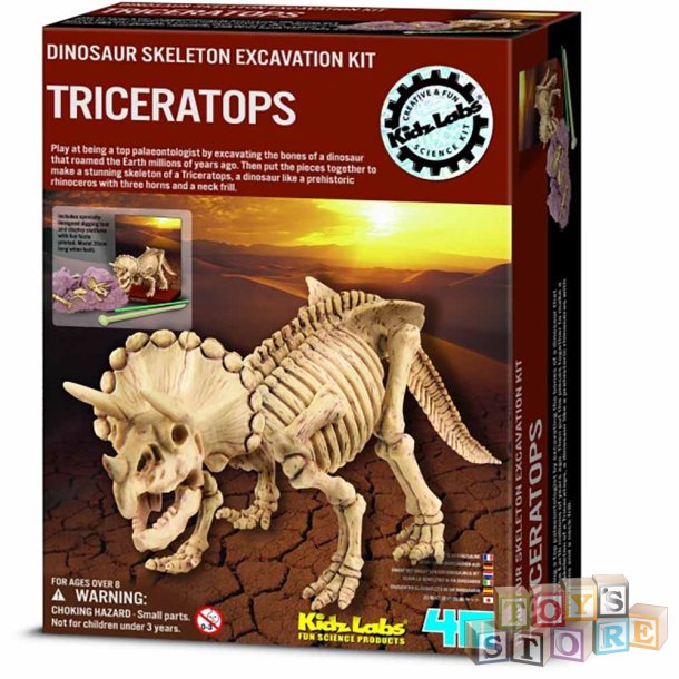 KidzLabs - Triceratops skelet 3228