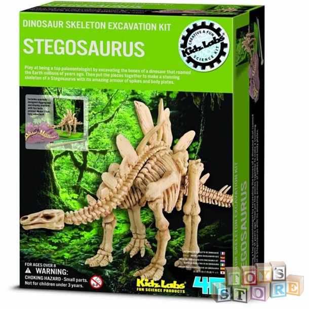 KidzLabs - Stegosaurus skelet  3229