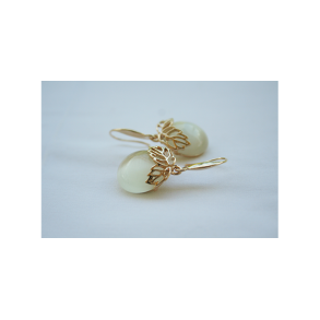 reringe guldbelagt med opal