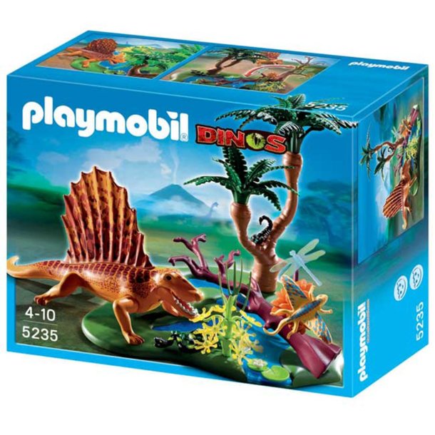 Dimetrodon ved vandhul 5235 Playmobil