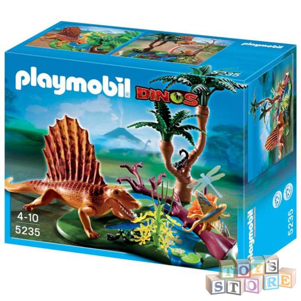 Dimetrodon ved vandhul 5235 Playmobil