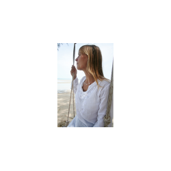 Halskde kort guld belagt krystal opal blomster