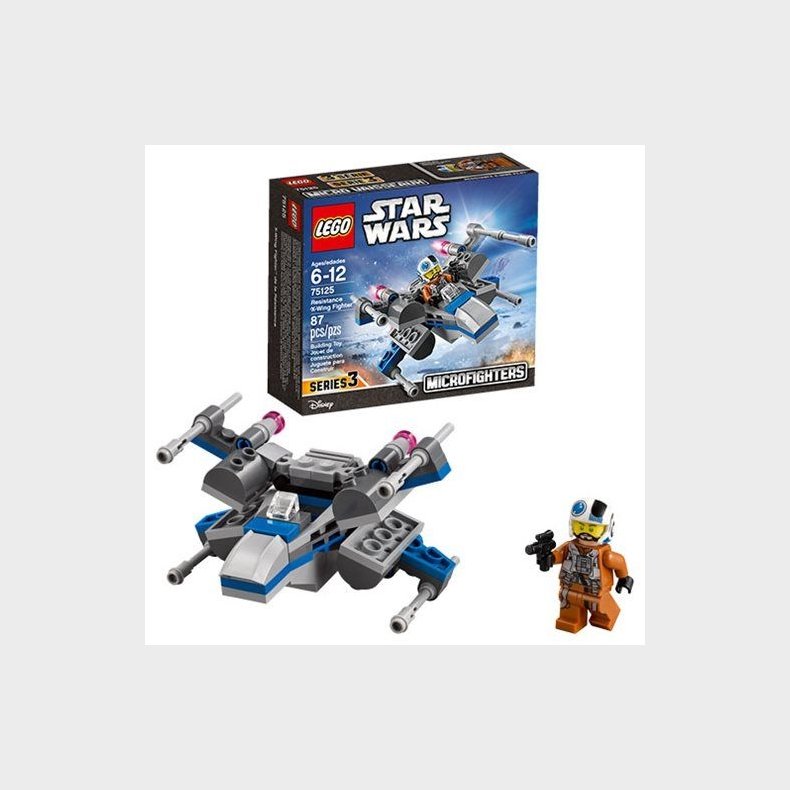 A-wing&#153; mod TIE Silencer&#153; Microfighters 75196