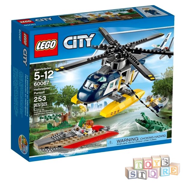 LEGO CITY Helikopterjagt 60067