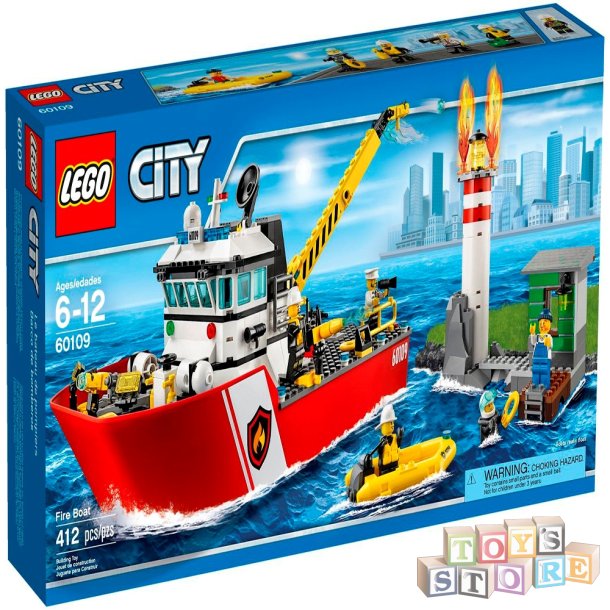 LEGO CITY Brandvsnets bd 60109