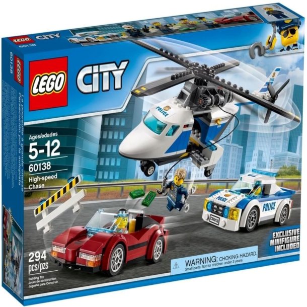 LEGO CITY Jagt i hj fart 60138