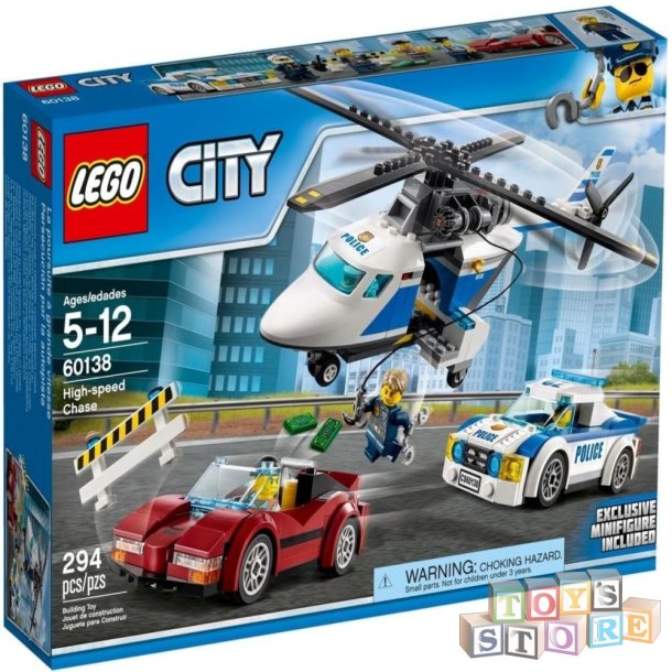 LEGO CITY Jagt i hj fart 60138