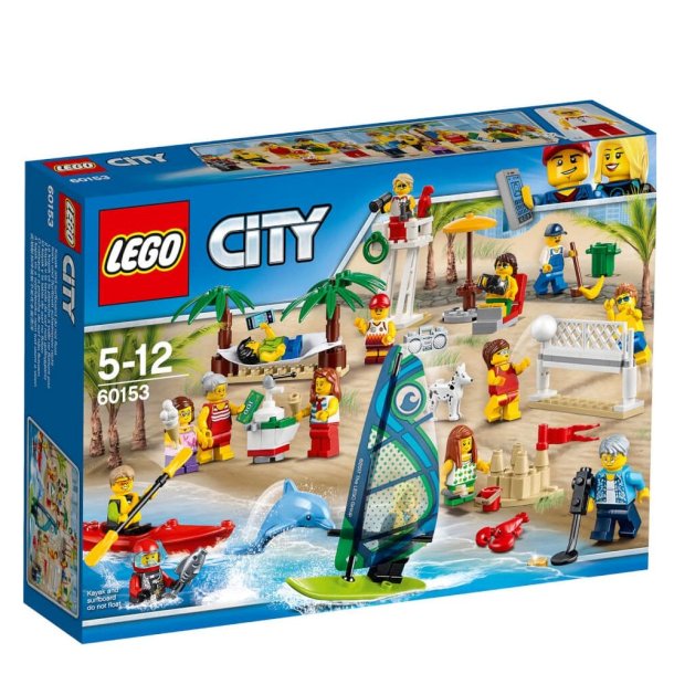 LEGO CITY Figurst &#150; sjov ved stranden 60153