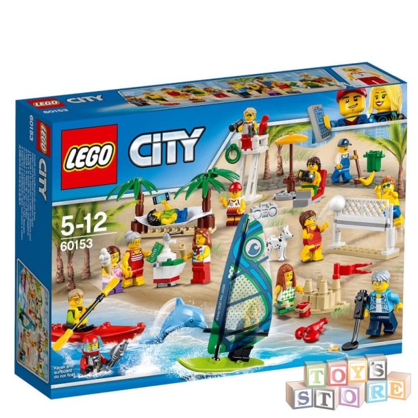 LEGO CITY Figurst &#150; sjov ved stranden 60153