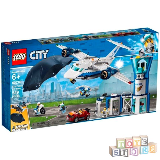 LEGO CITY Luftpolitiets luftbase  60210