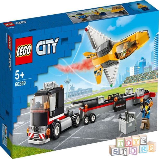 LEGO CITY Luftshowjet-transporter 60289