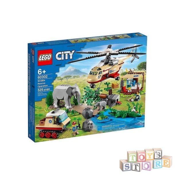 LEGO CITY Vildtredningsaktion 60302