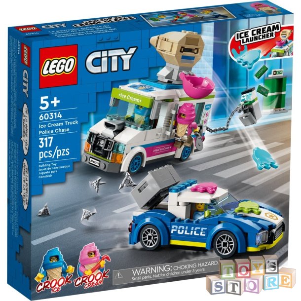 LEGO CITY Politijagt med isbil 60314