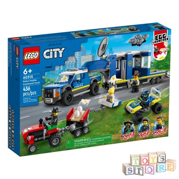 LEGO CITY Mobil politikommandocentral 60315