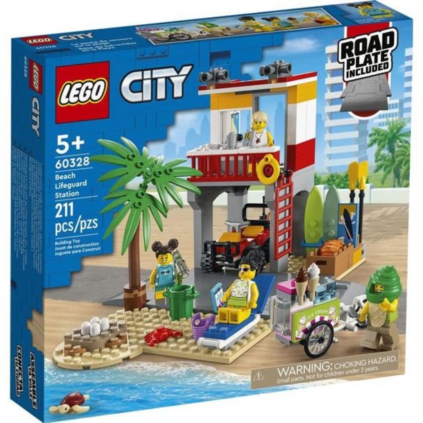 LEGO CITY Livredderstation p stranden 60328