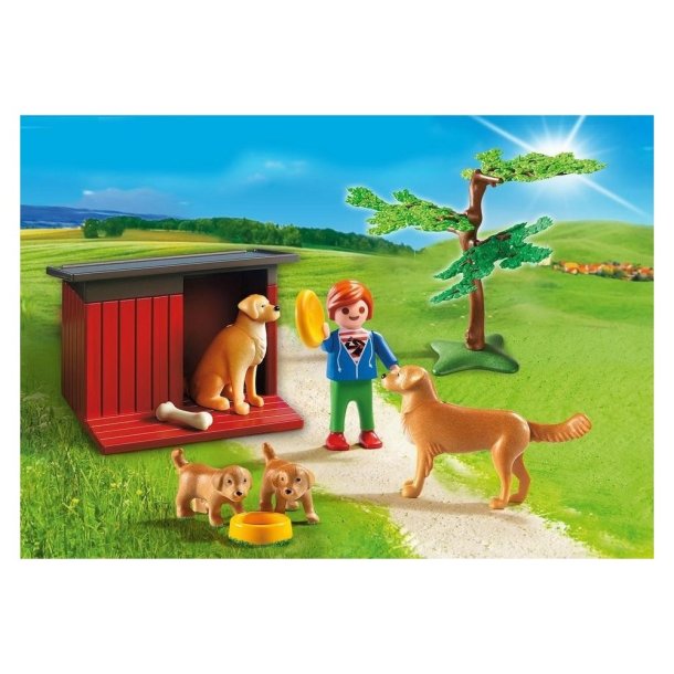 6134 Playmobil Golden retrievers legetj