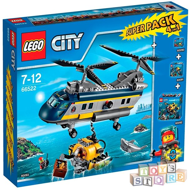 66522 LEGO City Dybhavs superpack