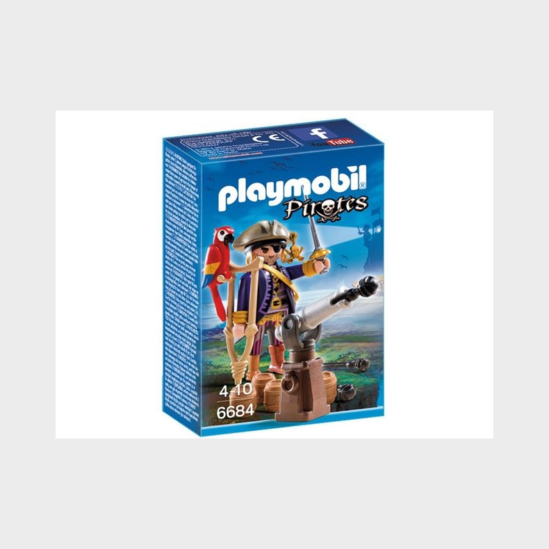 Playmobil 6684 - Piratkaptajn