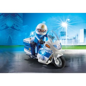 Police Bike with LED Light 6923