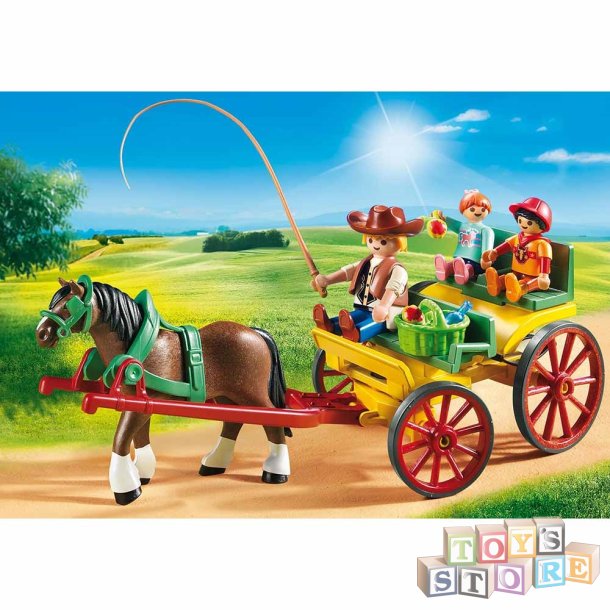 Horse-Drawn Wagon 6932