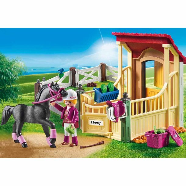 Horse Stable with Araber 6934