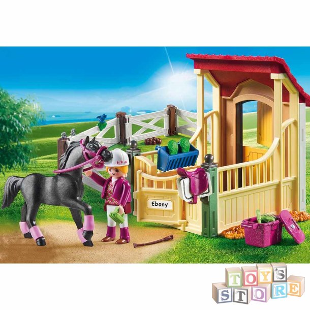 Horse Stable with Araber 6934