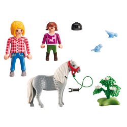 PLAYMOBIL COUNTRY - PONYRIDNING MED MOR - 6950