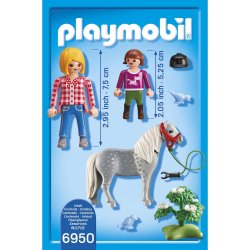 PLAYMOBIL COUNTRY - PONYRIDNING MED MOR - 6950