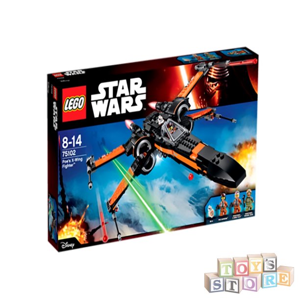 LEGO STARWARS Poe's X-wing Fighter 75102    